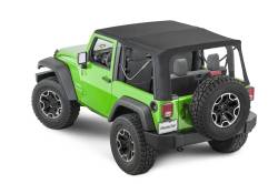 MasterTop - MasterTop 15201324 MasterTwill Top Tinted Glass Black for 07-12 Wrangler JK 2DR - Image 3