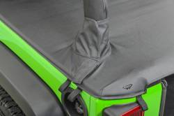 MasterTop - MasterTop 14500335 Tonneau Cover Black Diamond for 07-18 Jeep Wrangler JK 2DR - Image 2