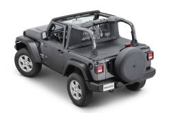 MasterTop - MasterTop 14441524 Wind Stopper/Tonneau Cover Combo for 18-24 Wrangler JL 2DR - Image 1
