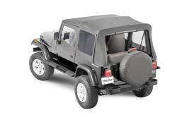 MasterTop - MasterTop 15111135 Top w/Door Skins Tinted Glass Black Dia for 88-95 Wrangler YJ - Image 3