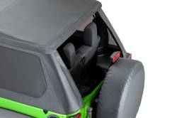 MasterTop - MasterTop 15501424 MasterTwill Fastback Complete Top for 07-18 Wrangler JK 4DR - Image 7