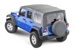 MasterTop - MasterTop 15101435 Top Tinted Glass Black Diamond for 07-09 Jeep Wrangler JK 4DR - Image 1
