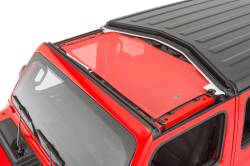 MasterTop - MasterTop 14201502 Freedom Mesh Bimini Top Plus Red for 18-23 Wrangler JL 2DR - Image 2