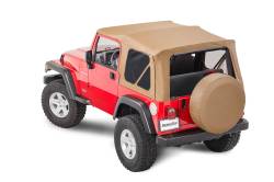 MasterTop - MasterTop 15101217 Top No Doorskins Tinted Spice Diamond for 97-06 Wrangler TJ - Image 3