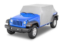 MasterTop - MasterTop 11120409 5 Layer Full Door Cab Cover Gray for 07-18 Wrangler JK 4DR - Image 1