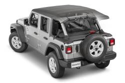 MasterTop - MasterTop 14440635 WindStopper/Tonneau Combo Black Dia for 18-24 Wrangler JL 4DR - Image 3