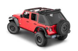 MasterTop - MasterTop 15501635 Complete Fastback Top Black Diamond for 18+ Wrangler 4DR JLU - Image 3