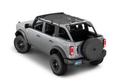MasterTop - MasterTop 84201101 Freedom Mesh Bimini Top Plus for 20+ Ford Bronco 4DR Black - Image 9