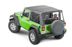 MasterTop - MasterTop 15601335 Full Top Tinted Glass Black Dia for 07-18 Wrangler JK 2DR - Image 3