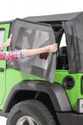 MasterTop - MasterTop 15601335 Full Top Tinted Glass Black Dia for 07-18 Wrangler JK 2DR - Image 4