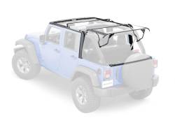 MasterTop - MasterTop 15433411 Complete Soft Top Hardware Kit for 07-18 Wrangler JKU 4DR - Image 2