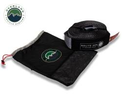 Overland Vehicle Systems - Overland Vehicle Systems 19069916 Tow Strap 30 30000lb 3 x 30' Gray Storage Bag - Image 1