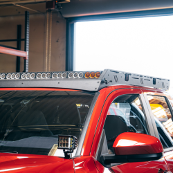 Cali Raised LED - Cali Raised LED CR4167 Premium Roof Rack for 24 Toyota Tacoma Lighting Cut Out - Image 1