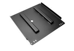 Cali Raised LED - Cali Raised LED CR3650 Trans Skid Plate Steel Powercoat Black for 05-22 Tacoma - Image 1