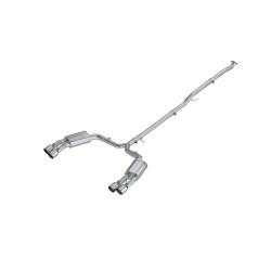 MBRP Exhaust - MBRP Exhaust S4716AL 2.5" Cat-Back Dual Split Rear AL for 21-24 Kia K5 GT 2.5L - Image 1