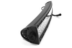 Top Gun Customz - Top Gun Customz TGC74040 40" LED Bar Curved Chrome Dbl Row Combo 240W 21600Lm - Image 2
