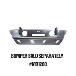 Motobilt - Motobilt MB1201 Skid Plate Crusher Series HD Front Bumper for 18+ Jeep JL - Image 2