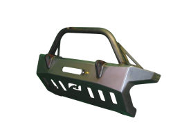 Motobilt - Motobilt MB1078-B Front Bumper w/Bull Bar Crusher for 18+ Jeep JL/Gladiator - Image 2