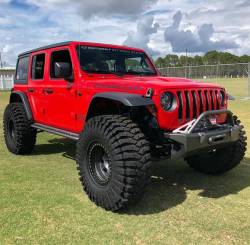 Motobilt - Motobilt MB1078-B Front Bumper w/Bull Bar Crusher for 18+ Jeep JL/Gladiator - Image 5