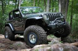 Motobilt - Motobilt MB1078-B Front Bumper w/Bull Bar Crusher for 18+ Jeep JL/Gladiator - Image 6