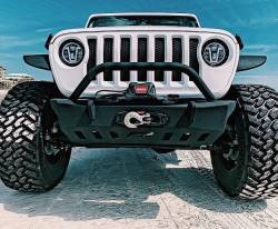Motobilt - Motobilt MB1078-B Front Bumper w/Bull Bar Crusher for 18+ Jeep JL/Gladiator - Image 7