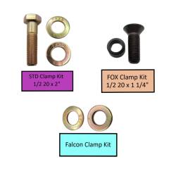 Apex Chassis - Apex Chassis DC2.0-B 2" ID Stabilizer Clamp Black Universal w/Hardware for ATS - Image 4