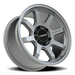 Vision Wheel - Vision Wheel 351-8983SG18 351 Flow 18x9 6x5.5 18mm Satin Gray - Image 1