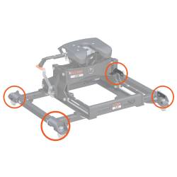 CURT - CURT 19114 Replacement Handles for Puck System Adapter for Select RAM 2500/3500 - Image 2