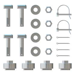 CURT - CURT 19113 Replacement Handle Hardware for Puck System Adapter Chevy/Ford/GMC - Image 1