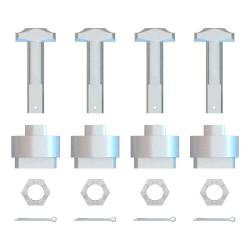CURT - CURT 19115 Replacement Handle Hardware for Puck System Adapter for RAM 2500/3500 - Image 1