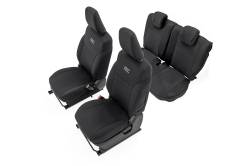 Rough Country Suspension Systems - Rough Country 1073 Front/Rear Seat Covers for 18-25 Suzuki Jimny 4DR - Image 1