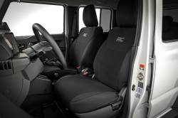 Rough Country Suspension Systems - Rough Country 1073 Front/Rear Seat Covers for 18-25 Suzuki Jimny 4DR - Image 2