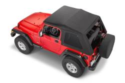 MasterTop - MasterTop 15501024 SkyMaster Fastback Complete Top for 04-06 Wrangler TJ Unltd - Image 2