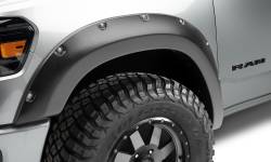 Bushwacker Pocket Style Front Fender Flares Black for Dodge Ram 50053-02