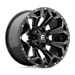 Fuel 1PC - Fuel Off Road D57617909845 D576 ASSAULT 17x9 6x135/5.5 -12mm Black/Machined - Image 1