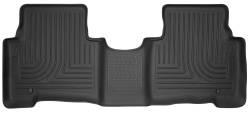Husky Liners 14861 Weatherbeater 2nd Row Floor Liners Black for Santa Fe