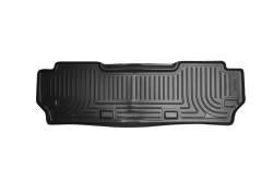 Husky Liners 19851 Weatherbeater 3rd Row Floor Liners Black for Toyota Sienna