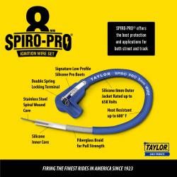 Taylor Cable - Taylor Cable 73235 8mm Spiro Pro Ignition/Spark Plug Wire Set - Image 8