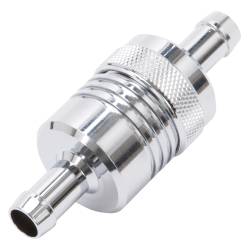Edelbrock - Edelbrock 8136 3" Aluminum Street Fuel Filter Chrome Finish - Image 2