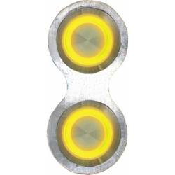 Autoloc - Autoloc AUTBBB26 Retro Billet Switch Yellow LED Illumination Single Switch - Image 1