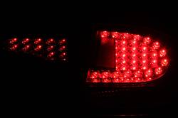 Anzo USA - Anzo USA Black LED Clear Lens Taillight Set Honda Civic Sedan 321152 - Image 2