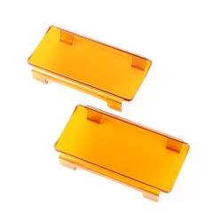 Rugged Ridge - Rugged Ridge 15210.45 6" Amber Light Cover Kit - Image 1