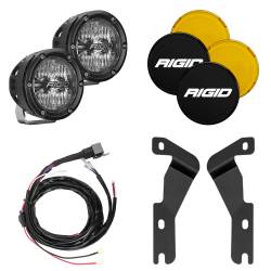 Rigid Industries - Rigid Industries 46708 A-Pillar LED Kit w/4" 360-Series for 16-20 Toyota Tacoma - Image 1