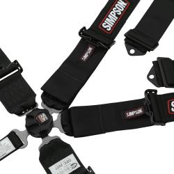 Simpson Safety - Simpson Safety 29110BKR1X Cam Lock 5-Point Safety Harness Black - Image 7