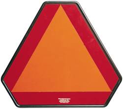 Peterson - Peterson 459 SMV Emblem Reflector Assembly 16.25" x 14" Orange/Red - Image 1