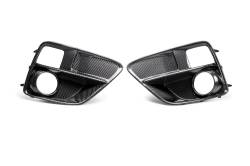 Seibon Carbon - Seibon Carbon FLS15SBIMP Fog Light Surrounds Pair - Image 1
