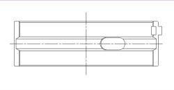 ACL Race Series - ACL Race 5M1644H-.25 Crankshaft Bearing for Audi/Seat/Volkswagen 1.6/1.8/1.9/2.0 - Image 2