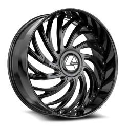 Azara - Azara Wheel AZX-101 24x9 5x115 5x120 32mm Gloss Black AZX-1012493932GB - Image 1