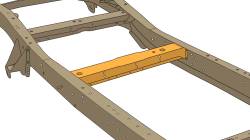 Rust Buster Frameworks - Rust Buster RB7379 Rear Cab Mount Crossmember for 81-87 GM C/K Trucks - Image 8
