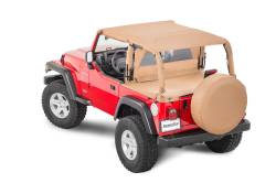 MasterTop - MasterTop 14300217 Spice Diamond Bimini Top Plus for 97-06 Jeep Wrangler TJ - Image 2